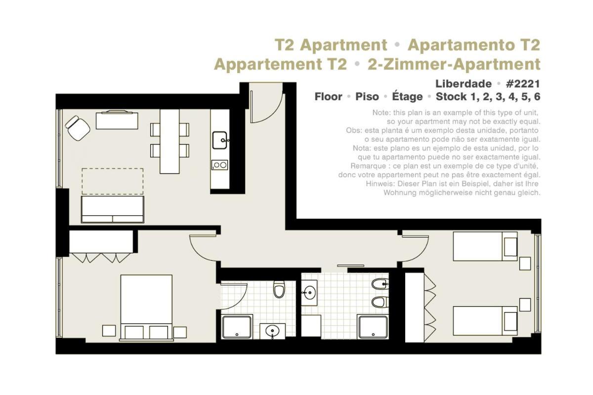 Lisbon Serviced Apartments - Liberdade Apartment Lissabon
